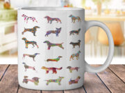 AKC Dogs Pattern - Coffee Mug