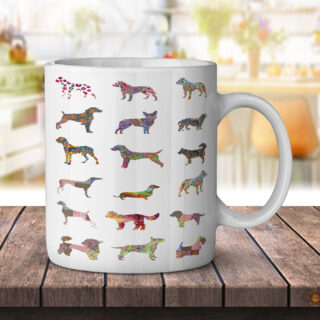 AKC Dogs Pattern - Coffee Mug
