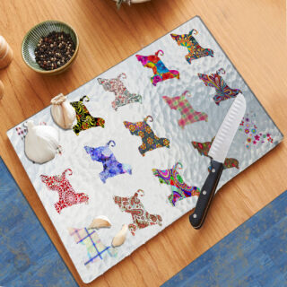 Afghan Hound Dog - Cutting Board