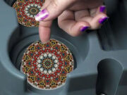 Africa Mandala - Car Coasters