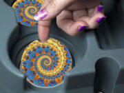 African Indian - Car Coasters