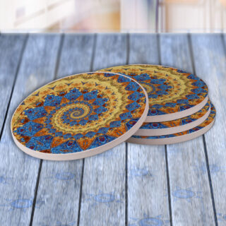 African Indian - Drink Coaster Gift Set