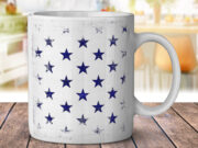 American Blue Stars - Coffee Mug
