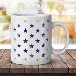 American Blue Stars - Coffee Mug
