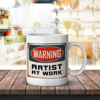 Artist At Work - Coffee Mug