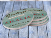Atlanta Georgia Greetings - Drink Coaster Gift Set
