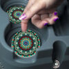 Aztec Sand Dollar - Car Coasters