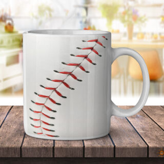 Baseball Stitch - Coffee Mug