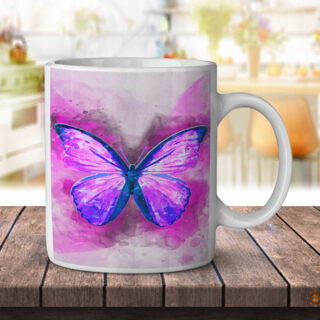 Butterfly Watercolor - Coffee Mug