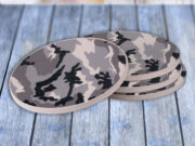 Camoflauge Desert Storm - Drink Coaster Gift Set