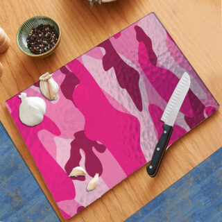 Camoflauge for Girls - Cutting Board