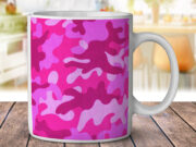 Camouflage Pink - Coffee Mug