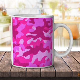 Camouflage Pink - Coffee Mug