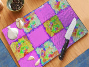 Candy Colored Sugar Skull - Cutting Board