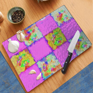 Candy Colored Sugar Skull - Cutting Board