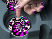 Candy Pop Circle - Car Coasters