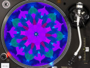 Cats of the Round Table - Turntable Slipmat