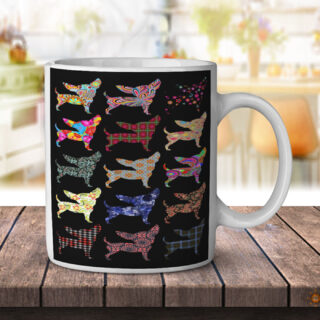 Chihuahua Dog Pattern - Coffee Mug