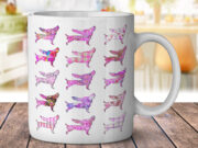 Chihuahua Dog Pink - Coffee Mug