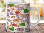 Christmas Holiday Gingerbread Cookies - Coffee Mug