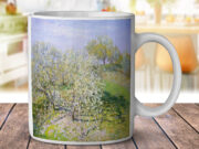 Claude Monet Apple Trees in Bloom - Coffee Mug