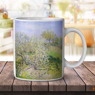 Claude Monet Apple Trees in Bloom - Coffee Mug