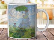 Claude Monet Woman With A Parasol - Coffee Mug