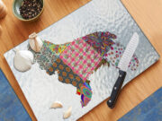 Cocker Spaniel Dog Pattern - Cutting Board