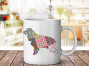 Cocker Spaniel Dog Pattern - Coffee Mug