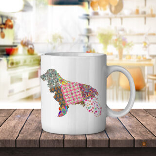 Cocker Spaniel Dog Pattern - Coffee Mug