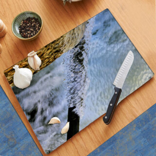 Colorado Arapahoe Forest Winter Water Frost - Cutting Board