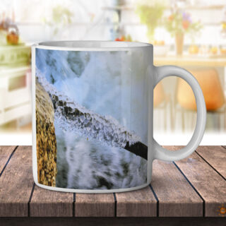 Colorado Arapahoe Forest Winter Water Frost - Coffee Mug