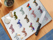 Daschund Dog Pattern - Cutting Board