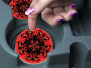 Devil Inside - Car Coasters