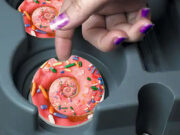 Donut Spiral Twist - Car Coasters