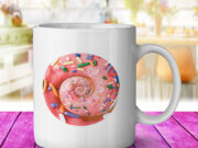 Donut Spiral Twist - Coffee Mug