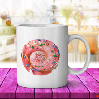 Donut Spiral Twist - Coffee Mug