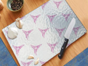 Eiffel Tower Pink - Cutting Board