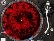 Evil Angel Good Bat - Turntable Slipmat