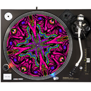 Fallic Face - Turntable Slipmat