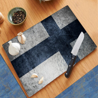 Finland Flag - Cutting Board