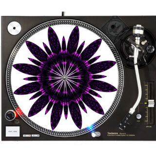 Flower Fan - Turntable Slipmat