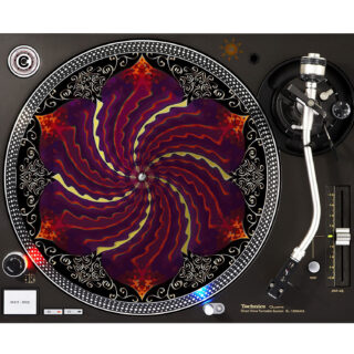 Flower Spiral - Turntable Slipmat