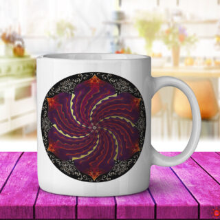 Flower Spiral - Coffee Mug