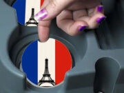 French Eiffel Tower - Car Coasters