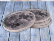 Full Moon - Drink Coaster Gift Set