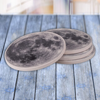 Full Moon - Drink Coaster Gift Set