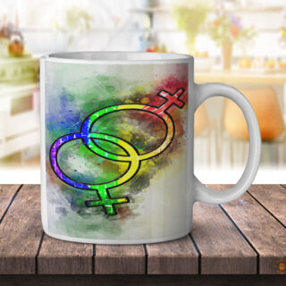 Gay Pride Love Sex Symbols - Coffee Mug