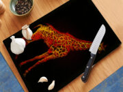 Giraffe Safari - Cutting Board