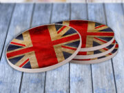 Great Britain Flag - Drink Coaster Gift Set